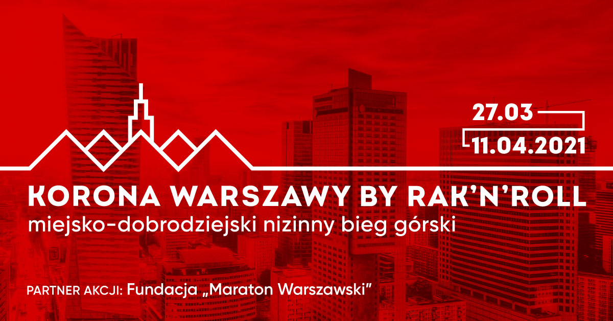Korona Warszawy. Charytatywny bieg miejski w czasach pandemii
